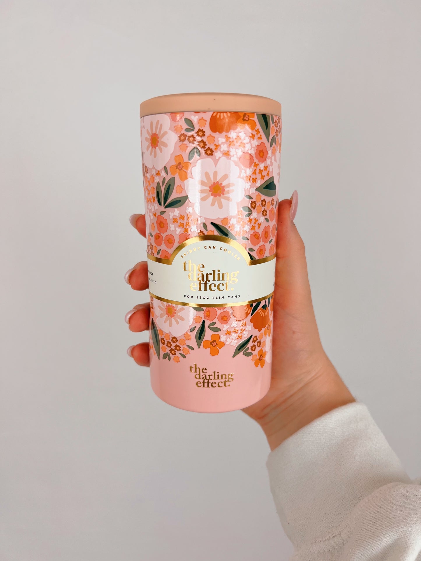 Fields of Pink Can Cooler