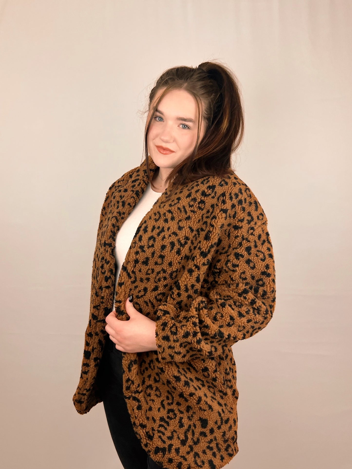 Leopard 'It' Girl Jacket