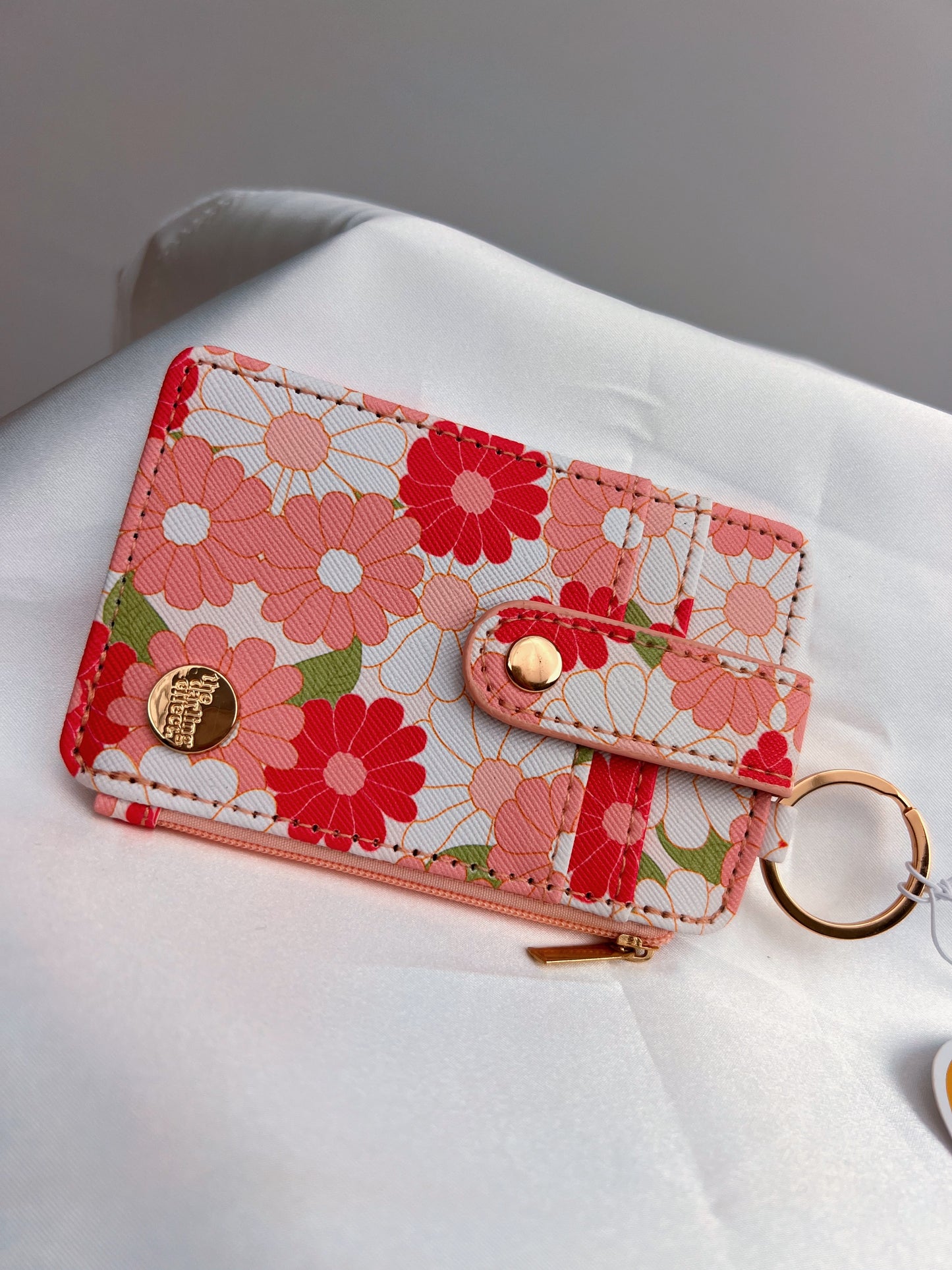 Aloha Pink Keychain Wallet